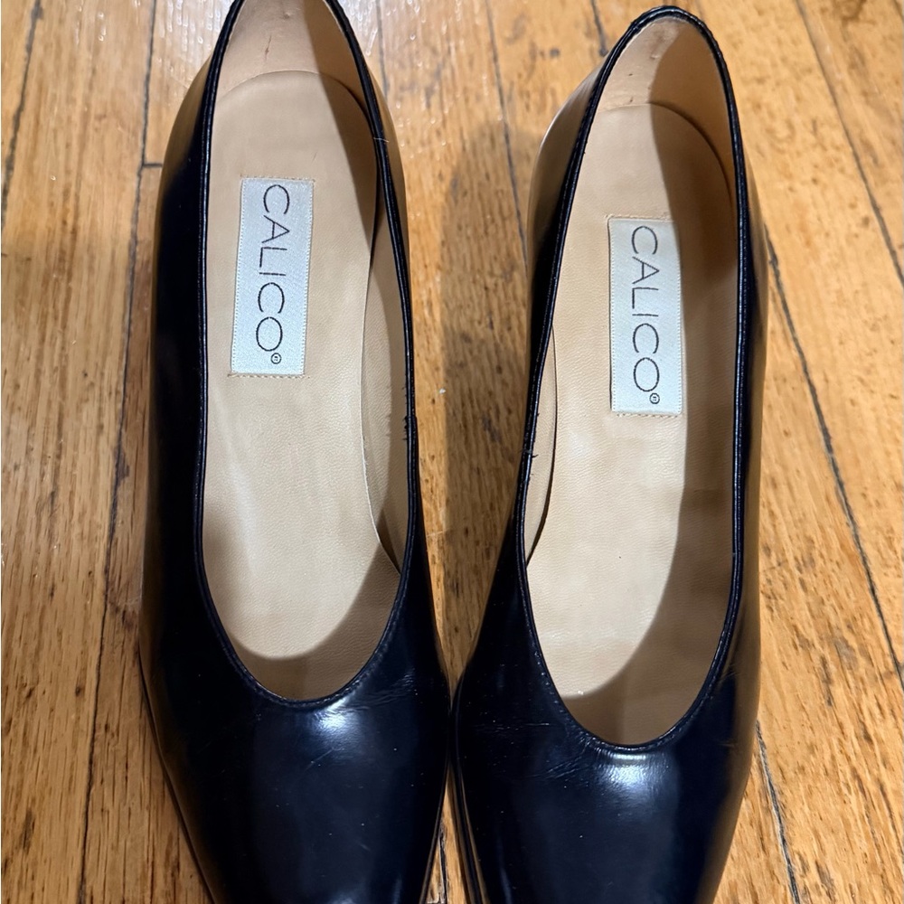 Calico Black Women's Heels